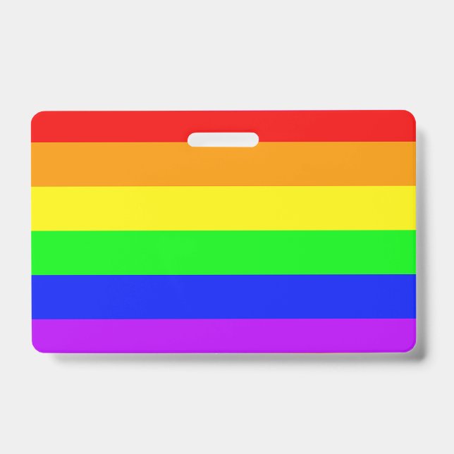 Rainbow Flag Ausweis (Vorderseite)