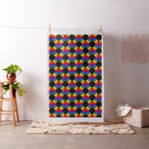 RAINBOW FLAG BUTTON RAYS + Ihr Backgr. Ideen Stoff