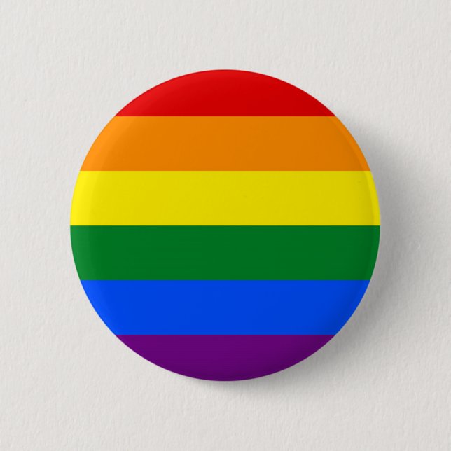RAINBOW FLAG FARBEN BUTTON (Vorderseite)