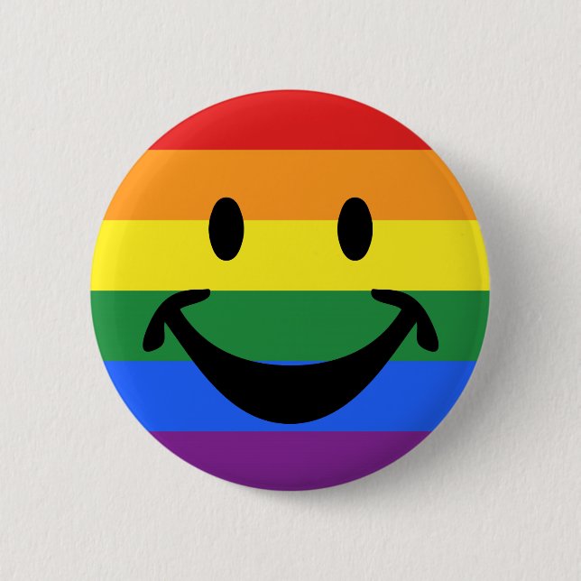 RAINBOW FLAG FARBEN Ihre Ideen Button (Vorderseite)