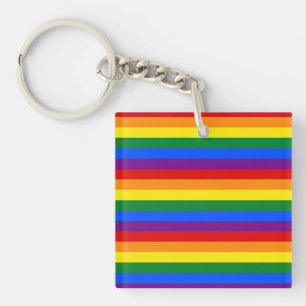 RAINBOW FLAG FARBEN SCHLÜSSELANHÄNGER