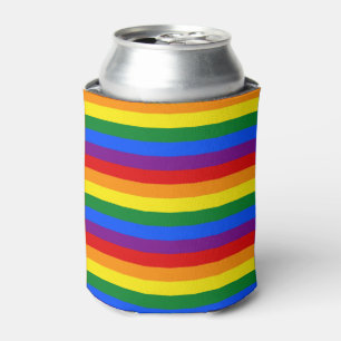 RAINBOW FLAG FLAG FARBEN + Ihre Ideen Dosenkühler