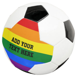 RAINBOW FLAG FLAG FARBEN + Ihre Ideen Fußball