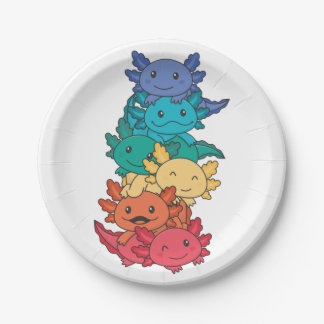 Rainbow Flag Gay Pride Lgbtq Axolotl Paper Teller