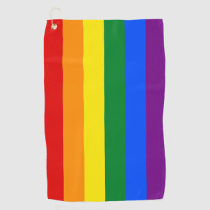 Rainbow Flag & Priade Parade Golf / LGBT Community Golfhandtuch