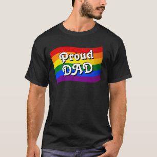 Rainbow Flag Proud VATER PFLAG Stolzer LGBTQ T-Shirt