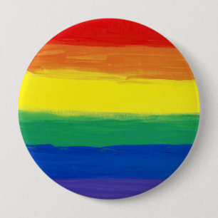 RAINBOW FLAG SQUARE ÖL PAAR BUTTON