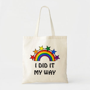 RAINBOW FLAG STARS III + Ihre Ideen Tragetasche