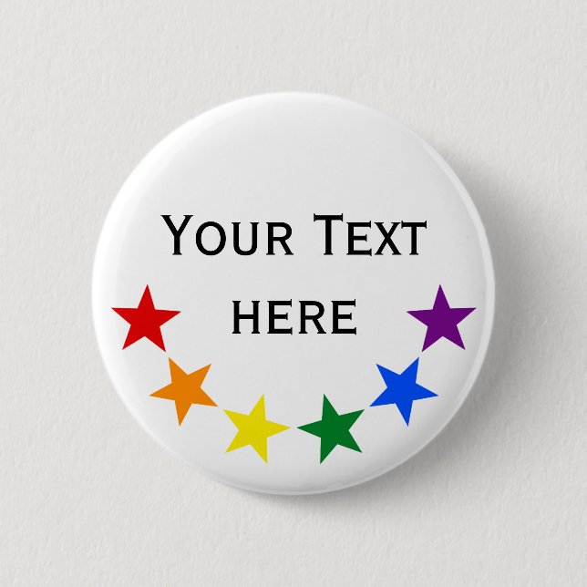 RAINBOW FLAG STARTEN II + Ihre Ideen Button (Vorderseite)