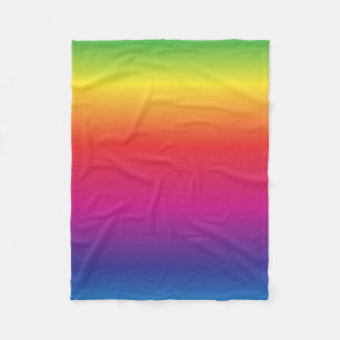 Rainbow Fleece Blanken