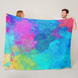 Rainbow Fleece Blanket