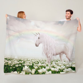 Rainbow Fleece Blanket