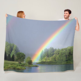 Rainbow Fleecedecke