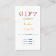 Rainbow Floral Gay Wedding Gift Registry