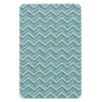 Rainbow Foil ZigZag Muster