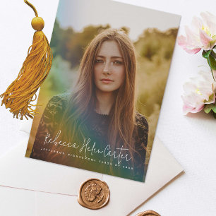 Rainbow Foto Abschluss Ankündigung