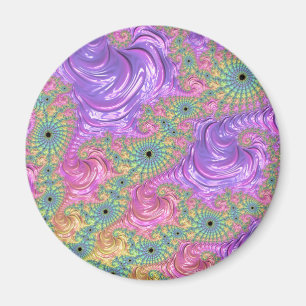 Rainbow-Fraktal Magnet