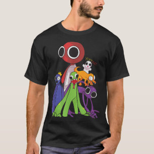 Rainbow Friends Blue Red Orange Green T-Shirt