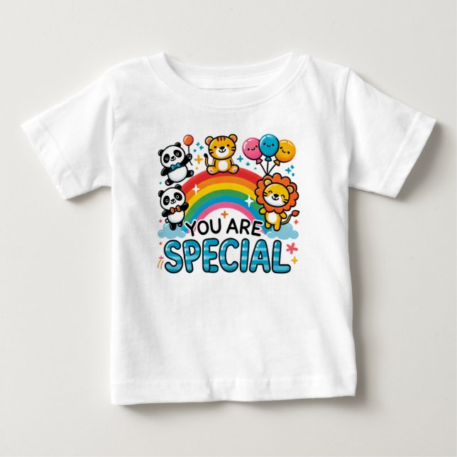 "Rainbow Friends: You are Special" Baby T-shirt (Vorderseite)