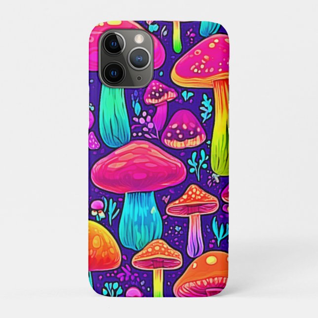 Rainbow Fungus: Cartoon Dream Case-Mate iPhone Hülle (Rückseite)