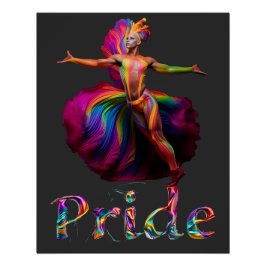 Rainbow Fusion 2: Gay Pride Statement Poster