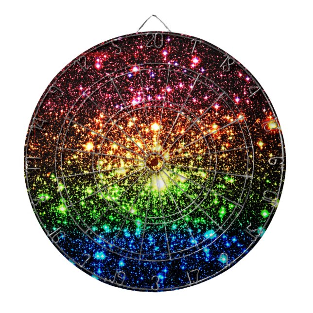 Rainbow Galaxy Dartscheibe (vorne)