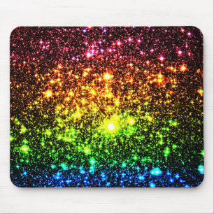 Rainbow Galaxy Mousepad