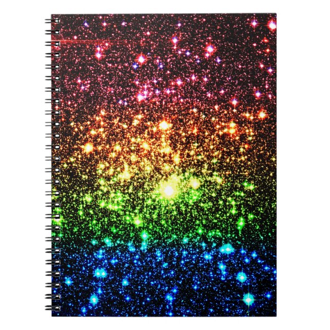 Rainbow Galaxy Notizblock (Vorderseite)