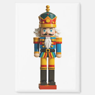 Rainbow Gay Pride Christmas Nutcracker Toy Magnet
