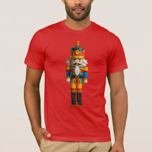Rainbow Gay Pride Christmas Nutcracker Toy T-Shirt
