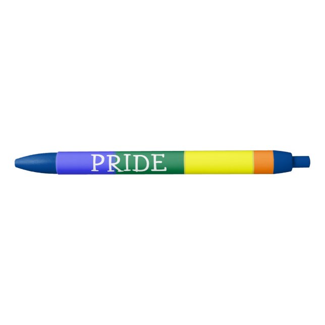 Rainbow Gay Pride Lgbt Personalisiert Kugelschreiber (Vorderseite)