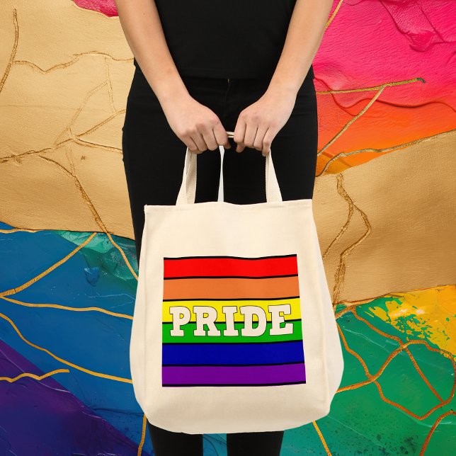Rainbow-Gay Pride Tragetasche (Von Creator hochgeladen)
