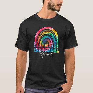 Rainbow-Gefärbte Krawatte im Vorschulviertel T-Shirt