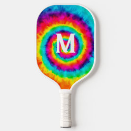 Rainbow-Gefärbte Krawatte Pickleball Schläger