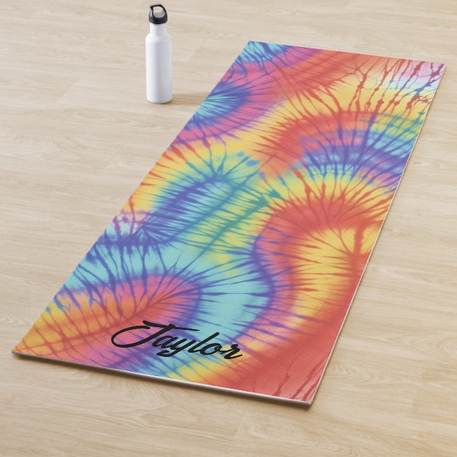 Rainbow Gefärbte Krawatte Yoga Mat mit individuell Yogamatte (Beispiel)