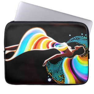 Rainbow-Gelassenheit Laptopschutzhülle
