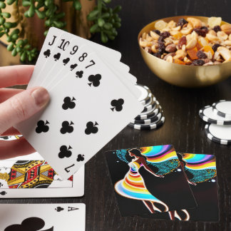 Rainbow-Gelassenheit Spielkarten