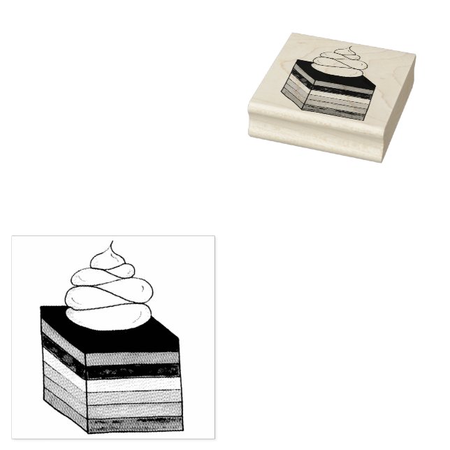 Rainbow Gelatine Salad Dessert Gummistempel (Stempel)