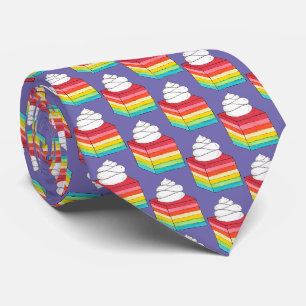 Rainbow Gelatine Salad Dessert Krawatte