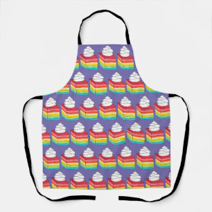 Rainbow Gelatine Salad Dessert Schürze