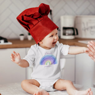 Rainbow Gender Neutral Baby Strampler