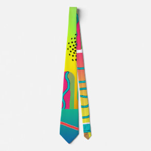 Rainbow Geo Bold Krawatte