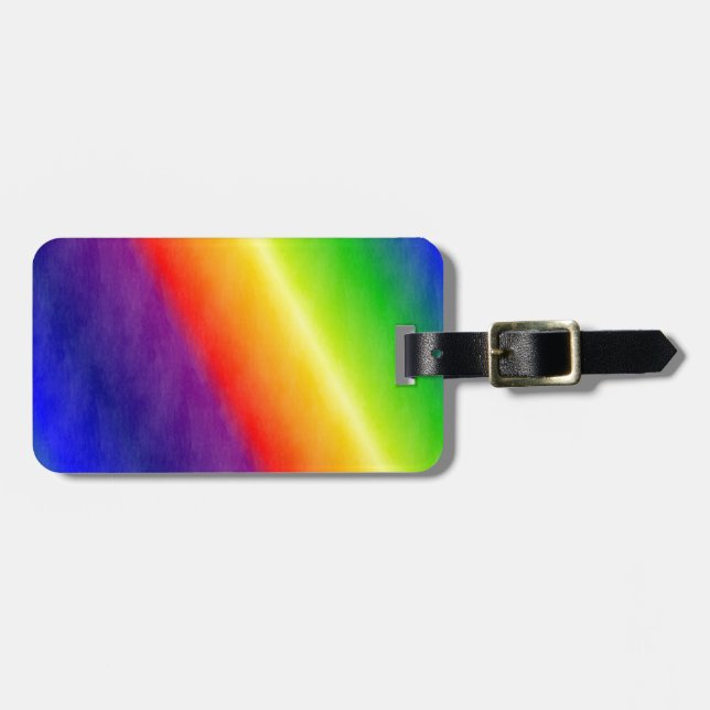 Rainbow Gepäckanhänger (Vorderseite horizontal)