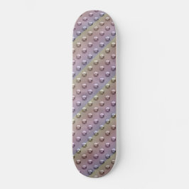 Rainbow-gepunktete Industriemetalplatte Skateboard
