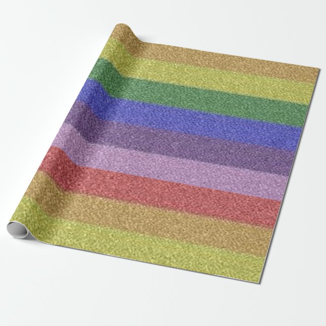 RAINBOW GESCHENKPAPIER (Ungerollt)