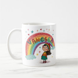 Rainbow Girl Vanessa 2 Kaffeetasse