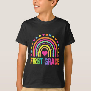 Rainbow Girls Boys Teacher Team 1. Klasse T-Shirt