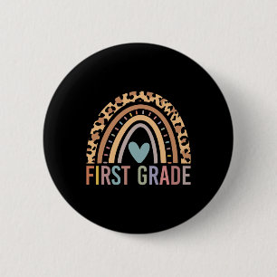 Rainbow Girls Boys Teacher Team 1st Gr Button