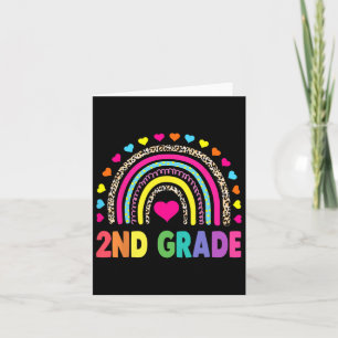 Rainbow Girls Boys Teacher Team 2nd G Karte