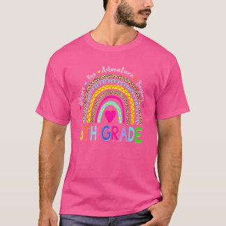 Rainbow Girls Boys Teacher Team 6th Gr T-Shirt